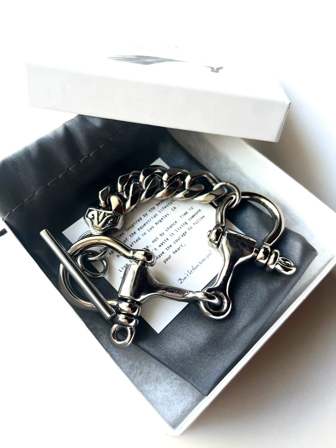 BOLD GIRL Bit Bracelet