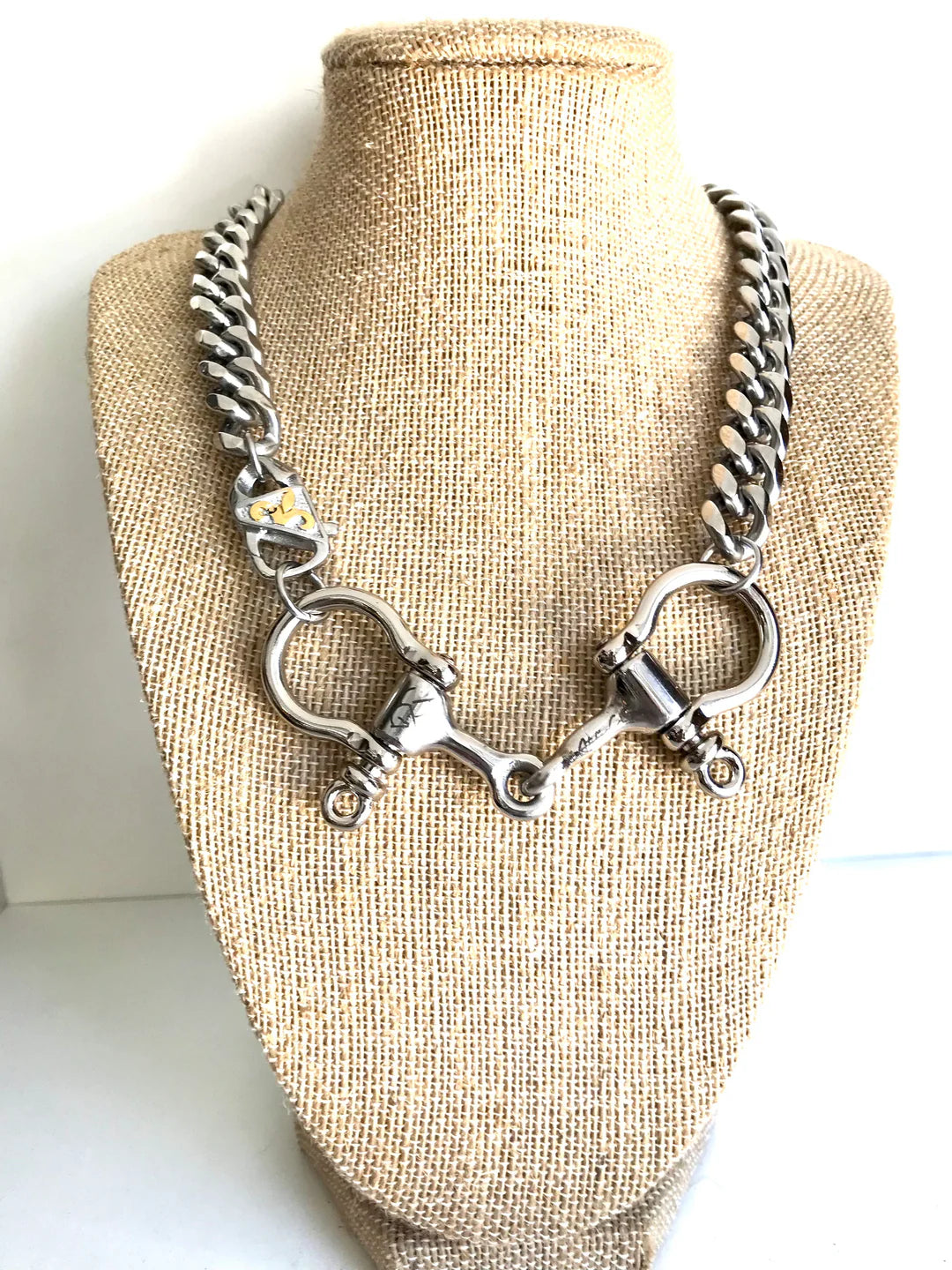 BOLD GIRL Bit Necklace