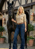 Classic Jean Shirt — Khaki